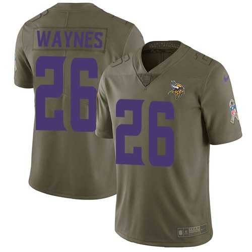 Nike Vikings 26 Trae Waynes Olive Salute To Service Limited Jersey Dzhi,We sell and wholesale Nike Vikings 26 Trae Waynes Olive Salute To Service Limited Jersey Dzhi on line form chian!